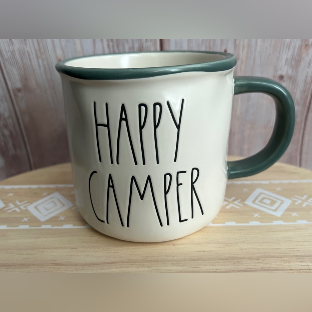 Rae Dunn Artisan Collection by Magenta Happy Camper Mug GUC